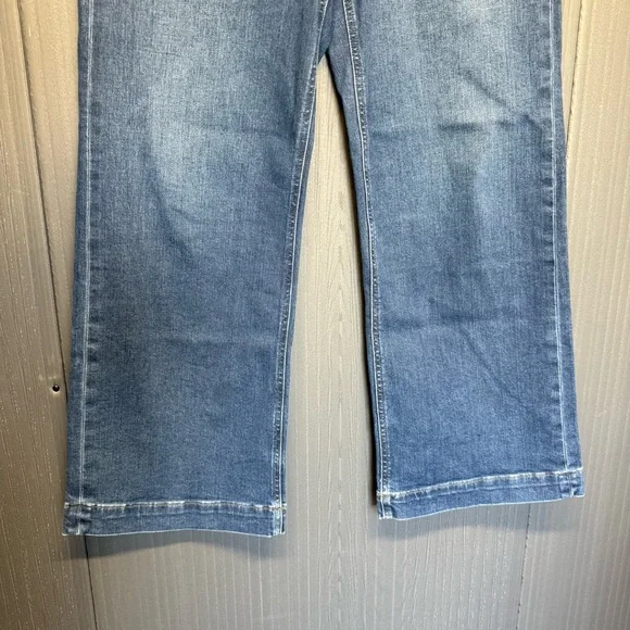 J. Crew Denim High Rise Trouser Jean Size 30 - Picture 4 of 9